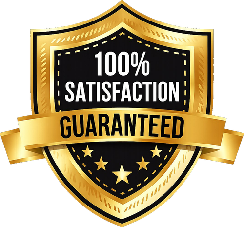 100% Satisfaction Guaranteed